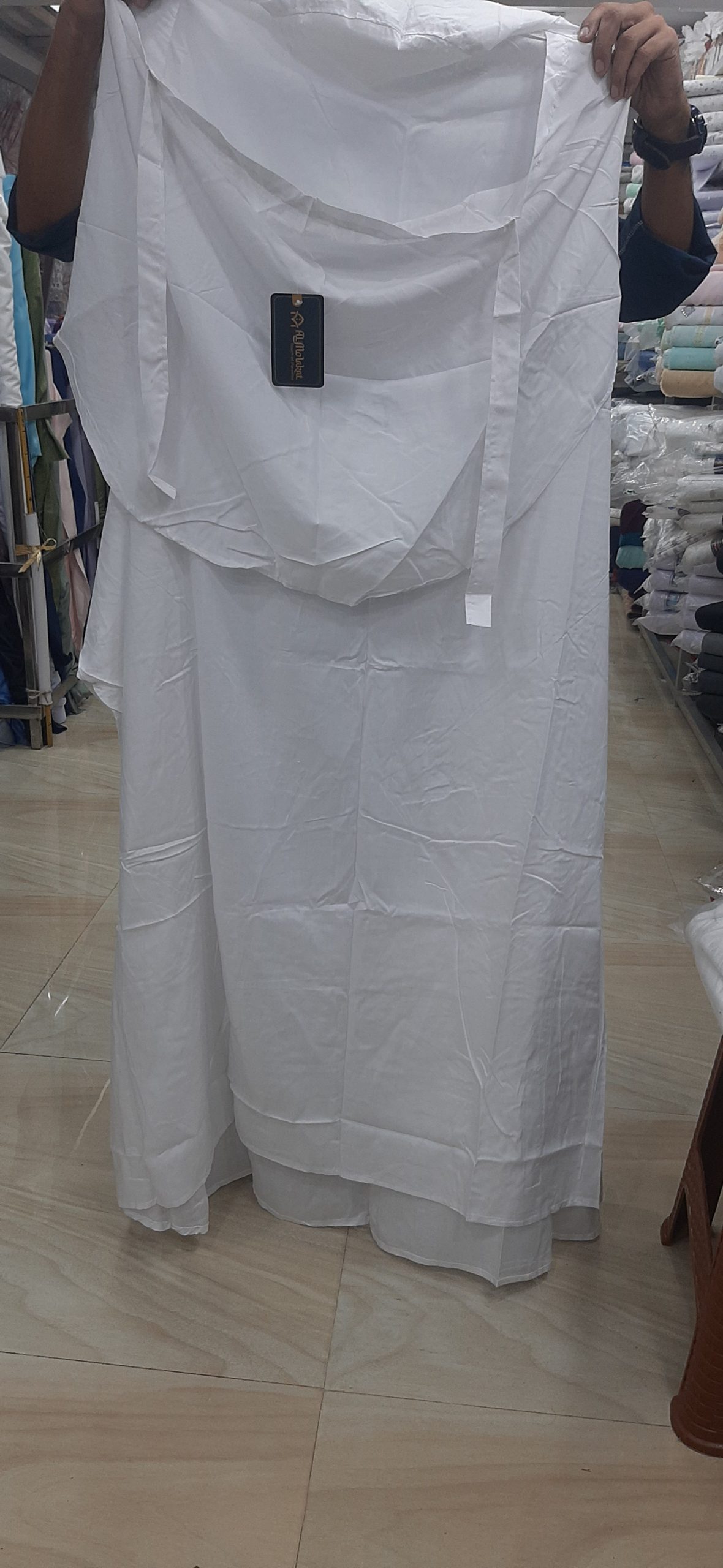Long Salta khimar white
