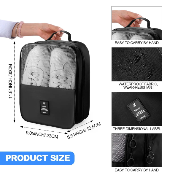 Shoes bag size