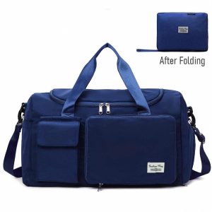 Folding Travel Bag Blue