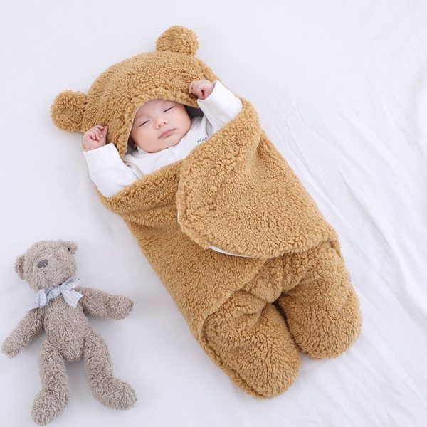 baby blanket Brown1