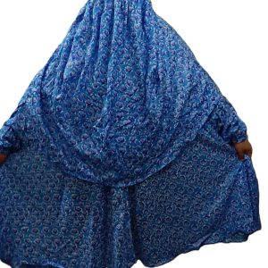 Blue floral khimar (1)