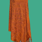 Kushikata shawl Brown