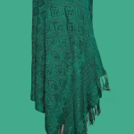 Kushikata shawl Green