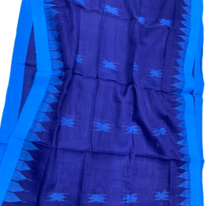 Manipuri Saree Navy Blue2