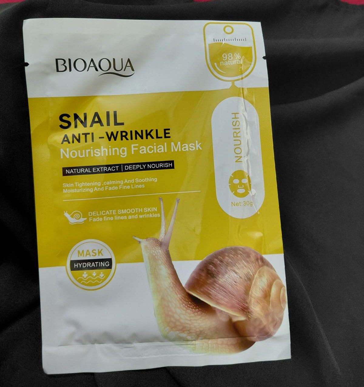 Face Musk snail